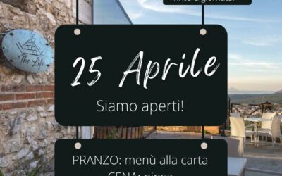 Apertura 25 aprile