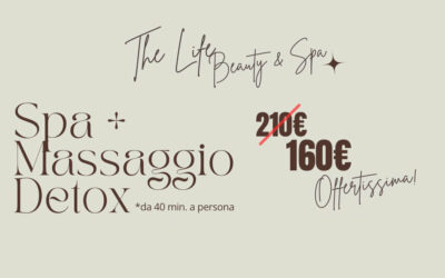 The Life Beauty & SPA • Pacchetto promo SPA + Massaggio Detox